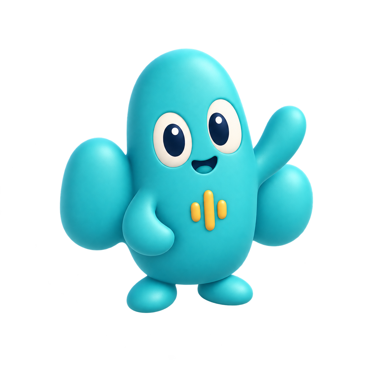TalkMaestro’s friendly three-dimensional sound creature